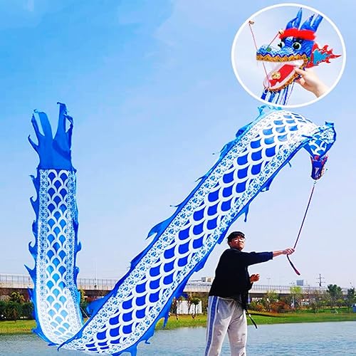 26.2 ft (26.2 pies) cuadrado de ejercicio de danza de dragón Poi con cabeza de dragón 3D y cuerda oscilante, conjunto de accesorios de dragón chino 26.2 ft (26.2 pies) cuadrado de ejercicio de danza de dragón Poi con cabeza de dragón 3D y cuerda oscilante, conjunto de accesorios de dragón chino