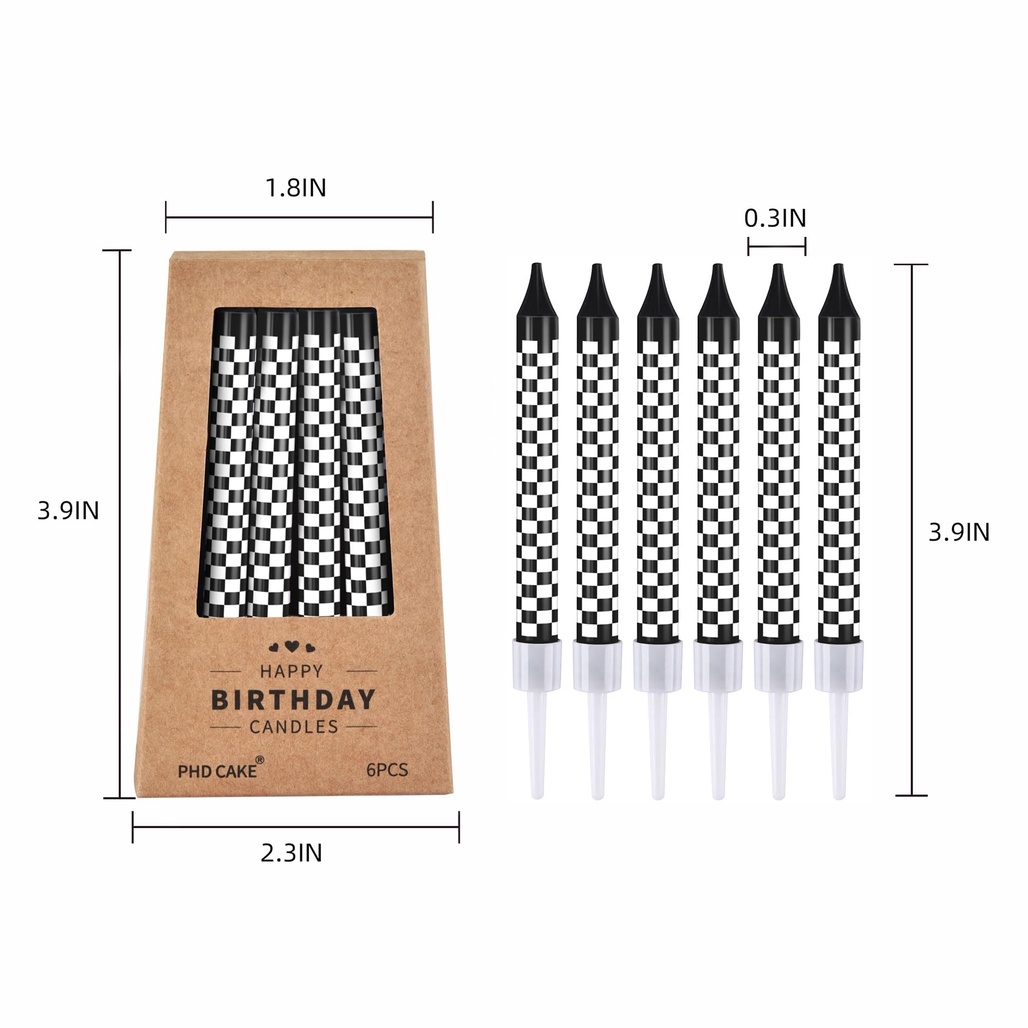Racing Car Birthday Candles - 36 Pack -6