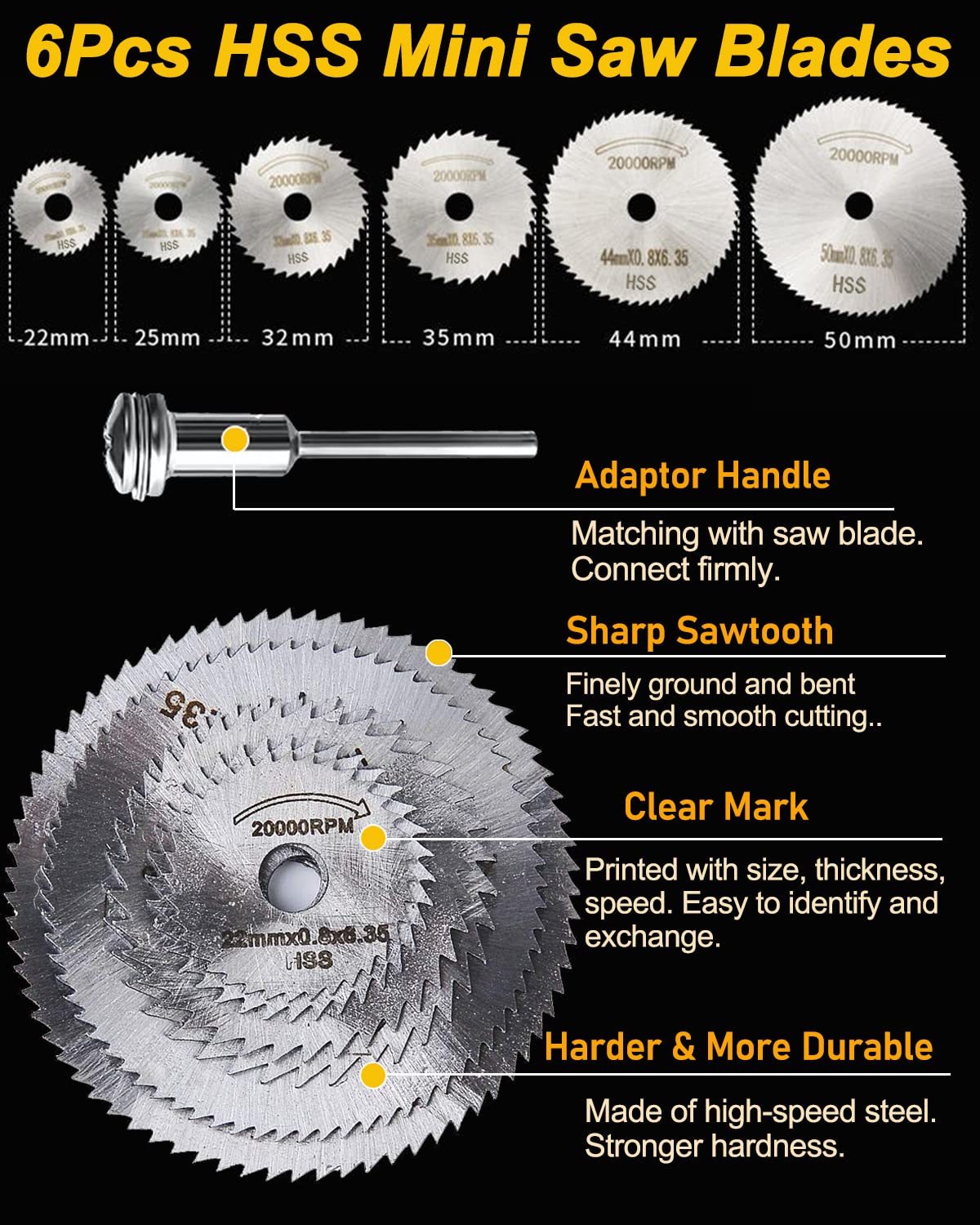 Rocaris 30 Pack Woodworking Chamfer Drilling Tools, Including Countersink Drill Bits, Wood Plug Cutter, Center Punch, Cutting Twist Drill Bits, Mini Saw Blades