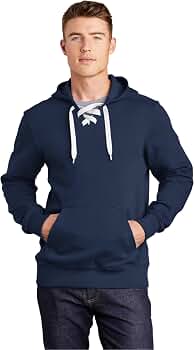 SPORT-TEK Unisex Lace Up Pullover Hooded Sweatshirt True SPORT-TEK Unisex Lace Up Pullover Hooded Sweatshirt True