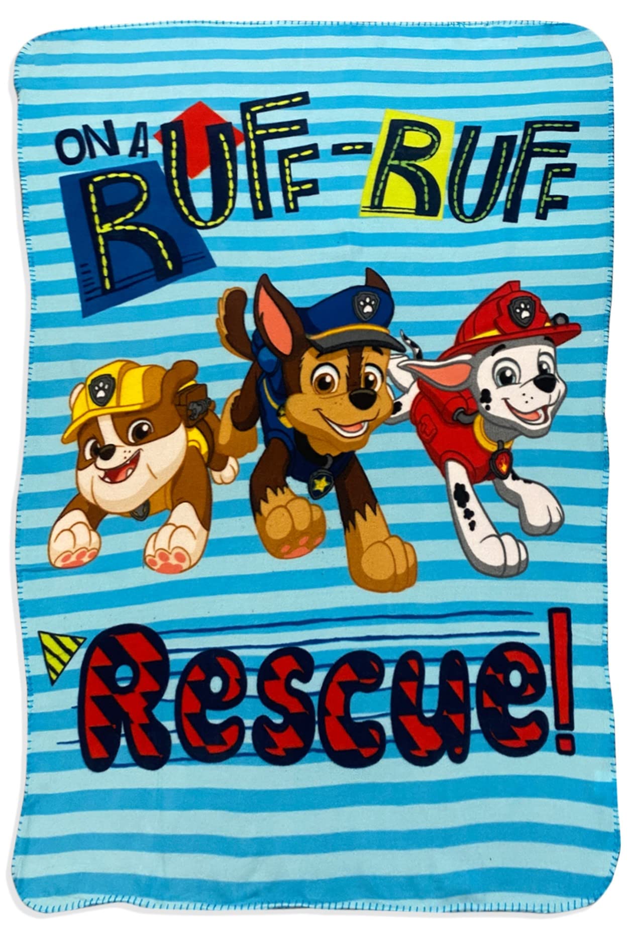 Paw Patrol Chase and Marshall Throw Blanket