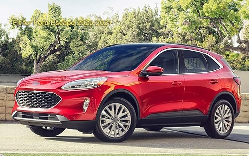 Miniatura 2 de SPEEDLONG - Deflector de ventilación para ventana de coche, protección contra el sol y la lluvia, compatible con Ford Escape 2020 2021