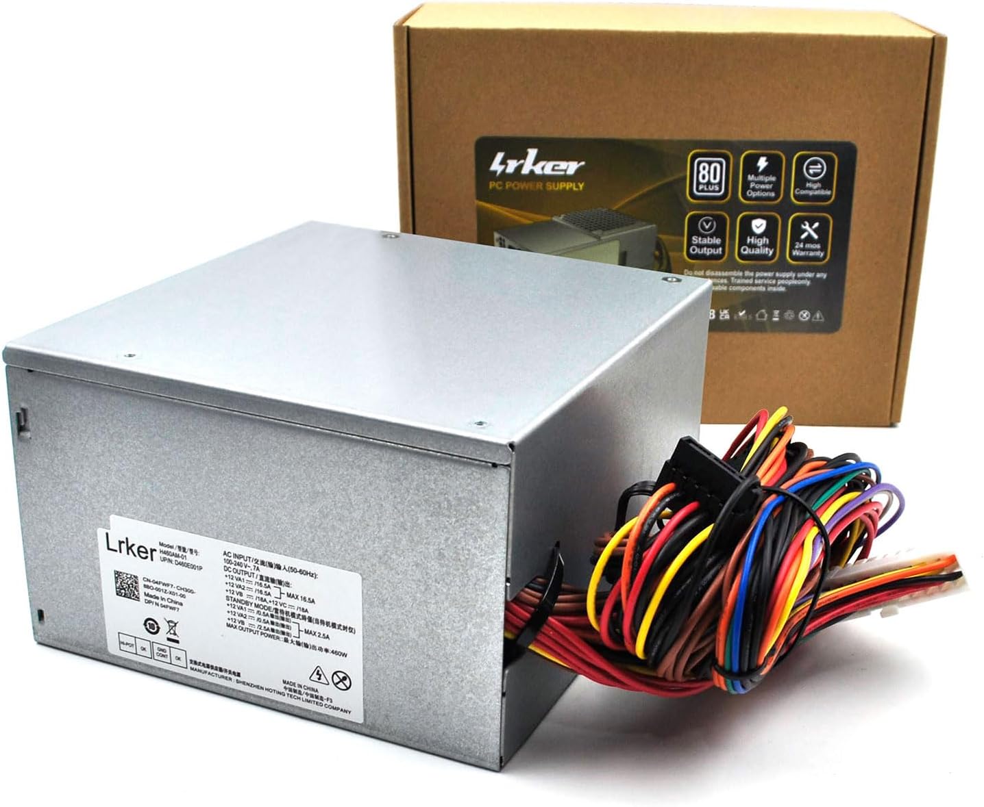 HU460AM-01 D460AM-01 D460AM-03 WC1T4 WY7XX 460W Power Supply Compatible with Dell XPS 8930, 8920, 8910, 8900, 8700, 8300, 8100 and Alien-Ware Aurora R5, Replace DPS-460DB-15, L350AM-00