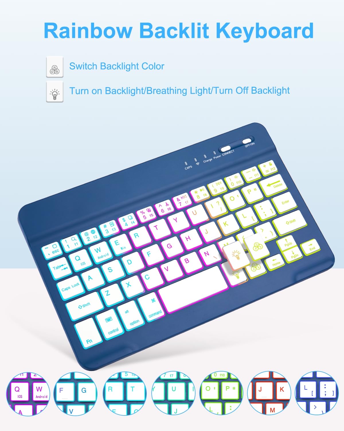 Amazon.co.jp: EAMPANG キーボードマウス付きケース iPad mini 7th(A17