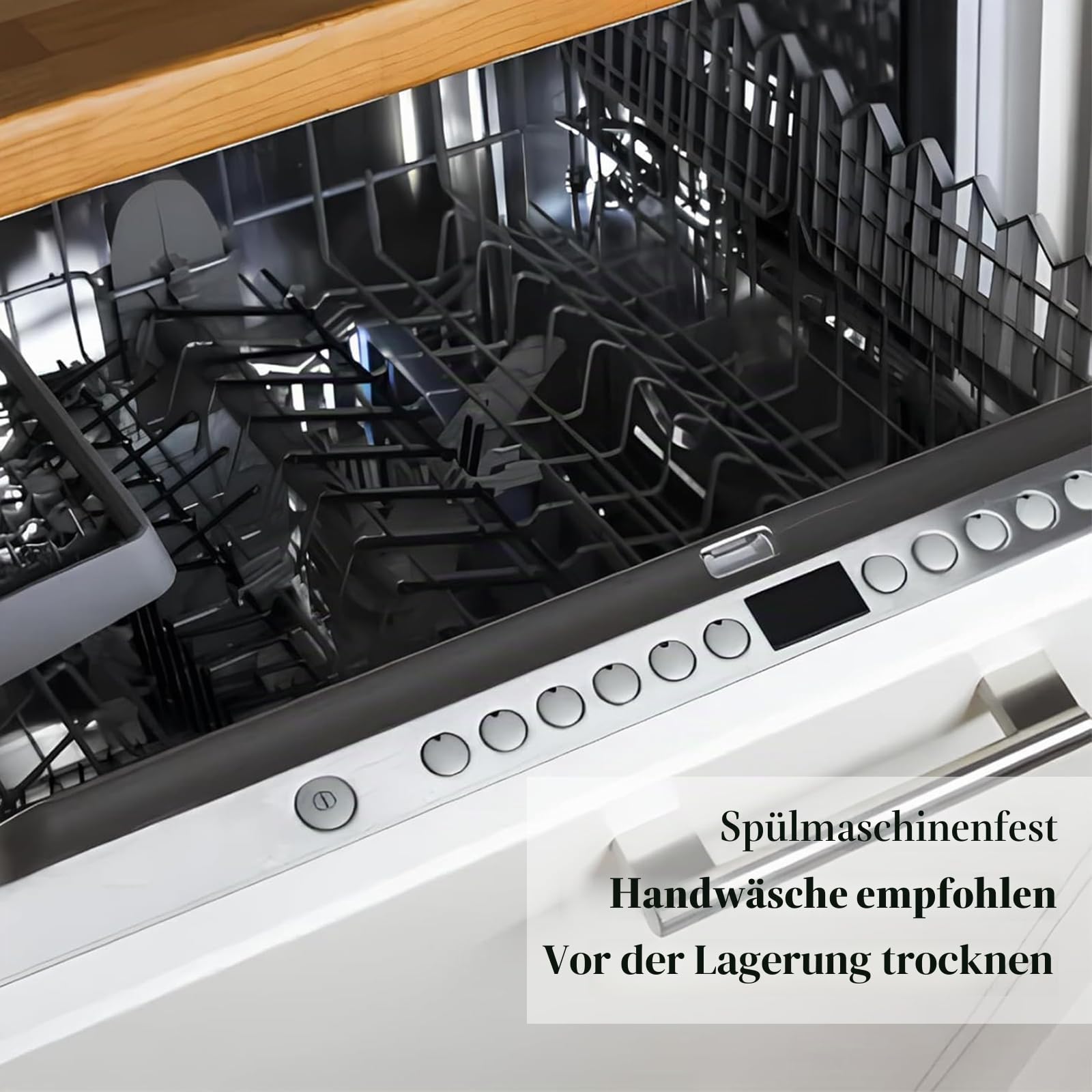 Ovales Spiegel Silber 30-teiliges Besteck set, Besteckset aus Geschmiedetem Edelstahl Mit Europäischem Design, Modernes, Spülmaschinenfest, Cutlery Set für 6 Personen
