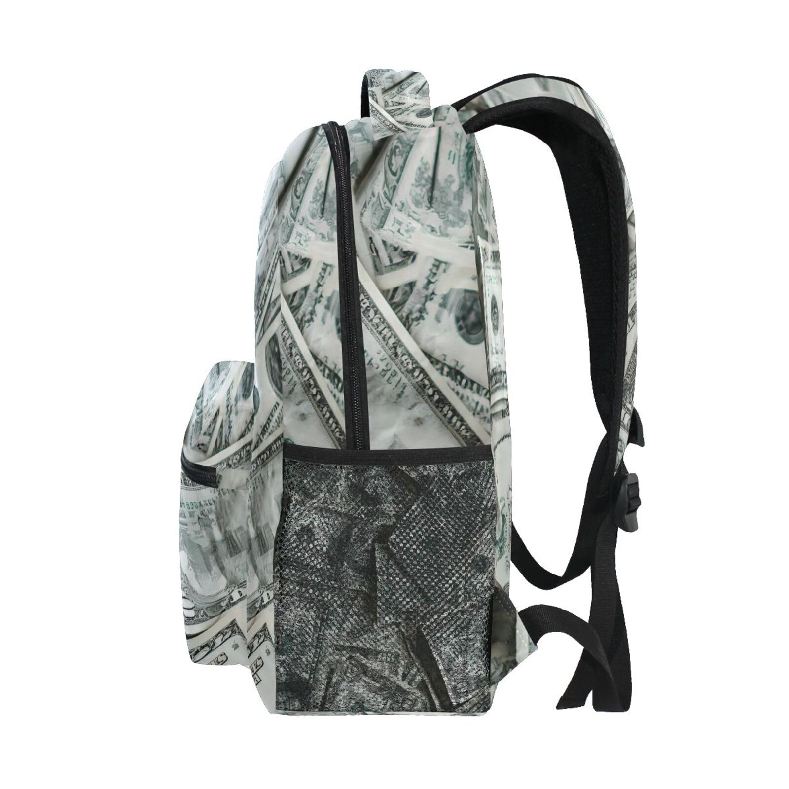 Gray Money and Drugs Abstract Backpack Rupt - Moonyx Utility Backpack main image 3