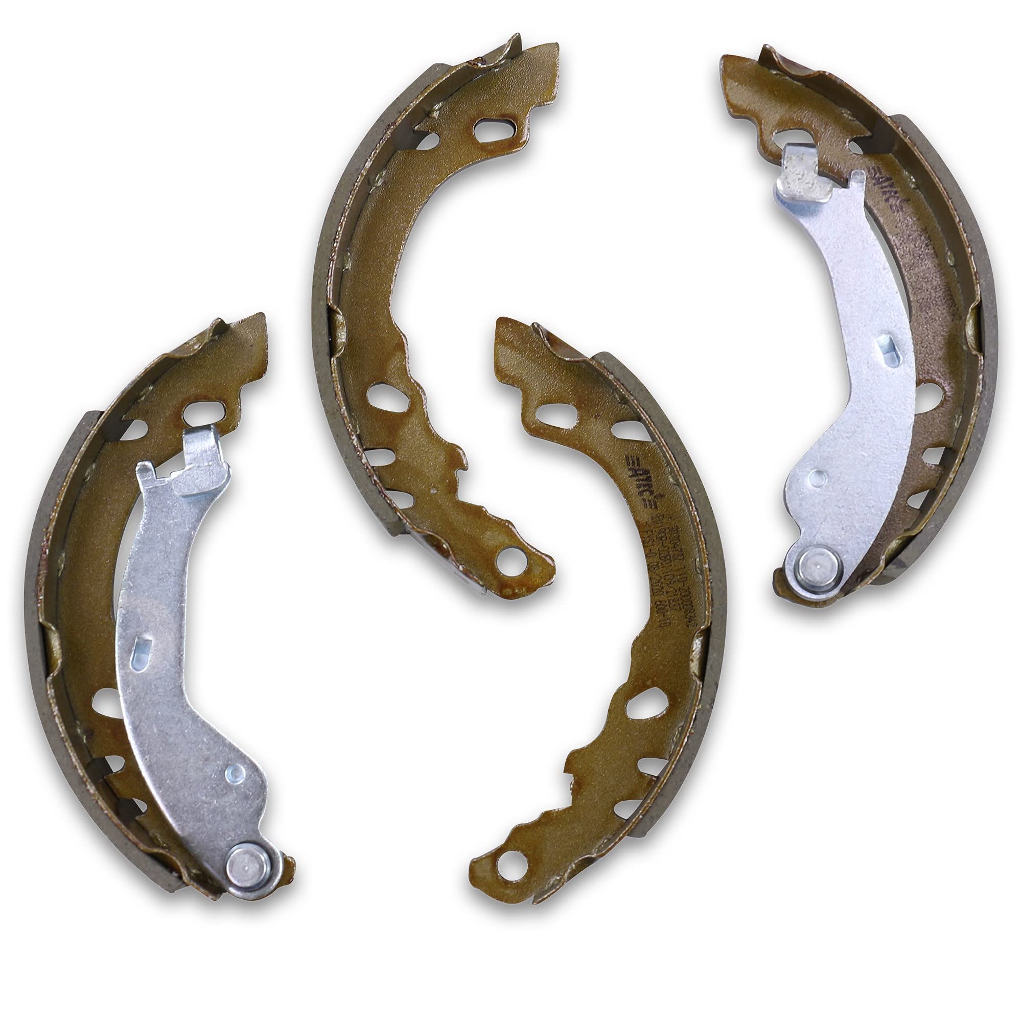 Kit freno BESTPRICE asse posteriore incl. 2x Tamburo freno 4x Ganasce freno con kit di montaggio 2x Cilindretti freno ruota (alluminio) Compatibile con FIAT 500 (312_), 500 C (312_), PANDA, FORD KA