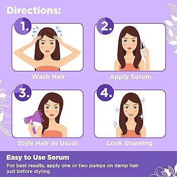 Amazon.com : HerStyler Marula Oil Hair Serum - Anti Frizz