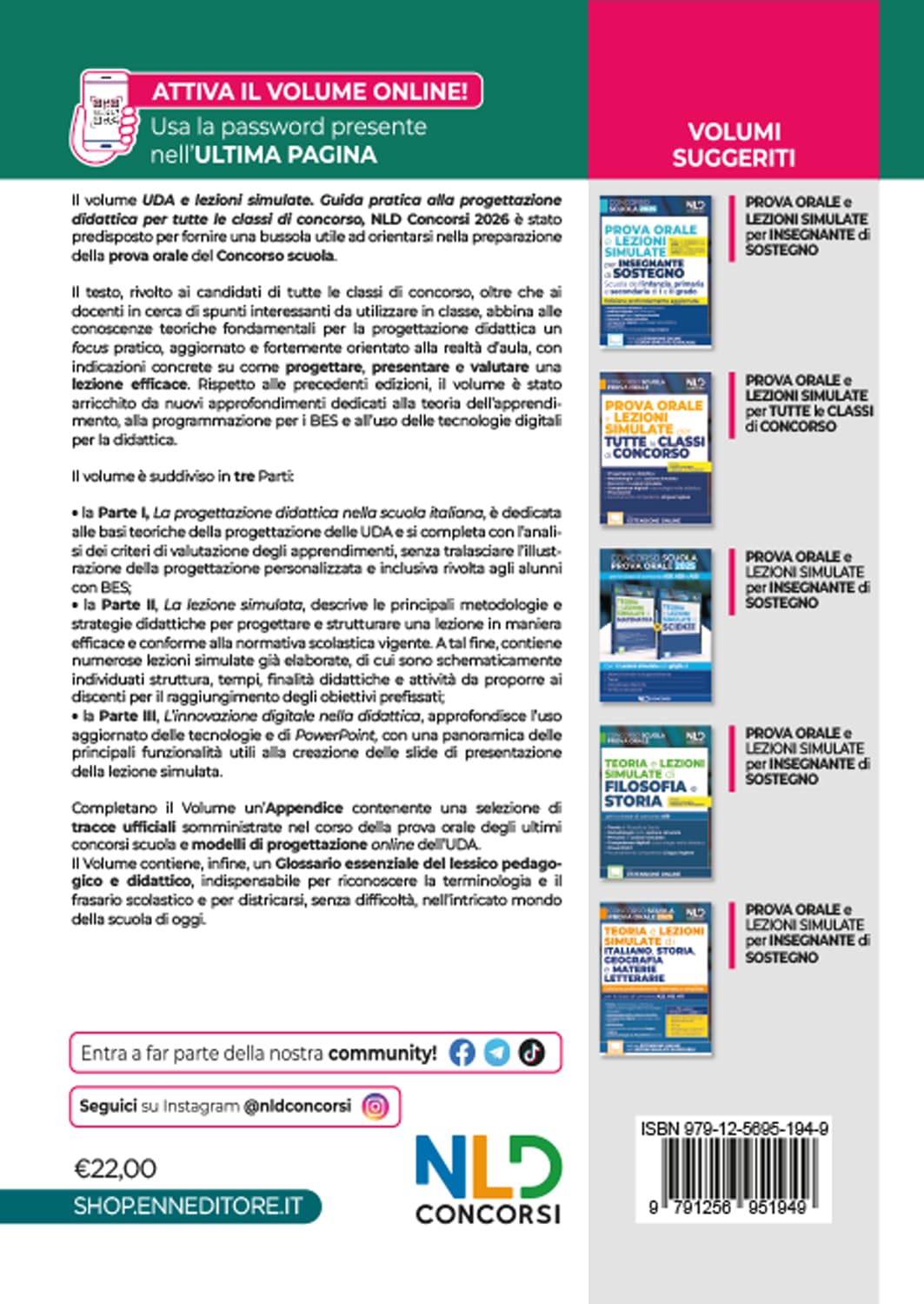 UDA e lezioni simulate 2026. Guida pratica per tutte le classi di concorso scuola Pnrr3