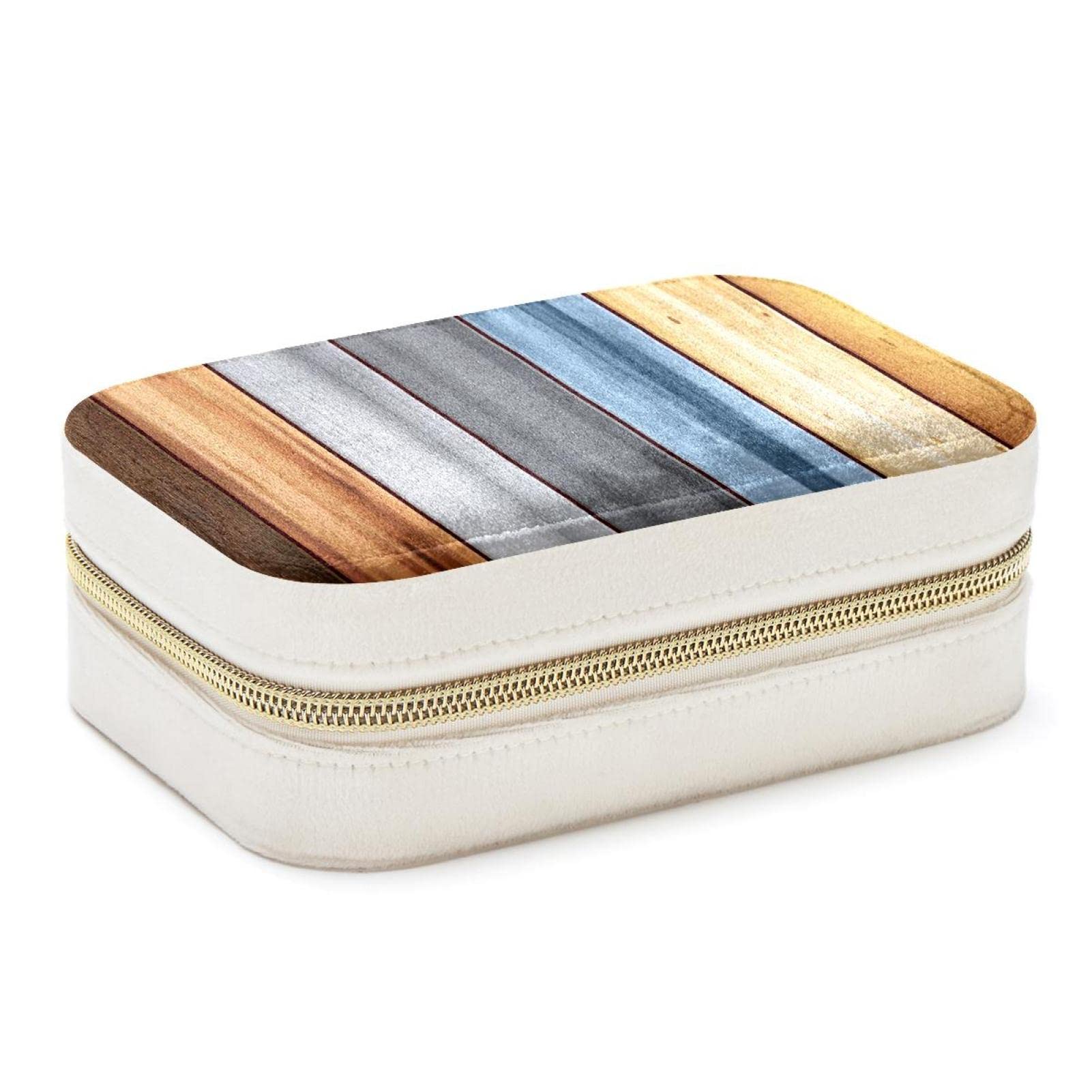 Boîte à bijoux en bois précieuse finition écrin bagues et colliers