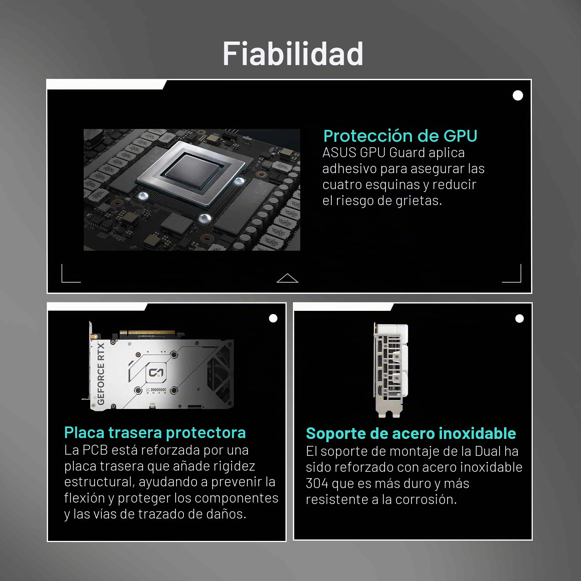 ASUS Dual GeForce RTX 5060 8GB GDDR7 White Edition (PCIe 5.0, 8GB GDDR7, DLSS 4, HDMI 2.1b, DisplayPort 2.1b, 2.5 Ranuras, diseño de Ventilador de tecnología axial, tecnología 0dB, BIOS Dual y más)