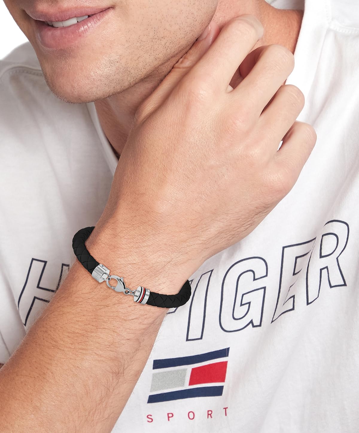 Tommy Hilfiger Jewelry Silikonarmband für Herren Schwarze Farbe - 2790553