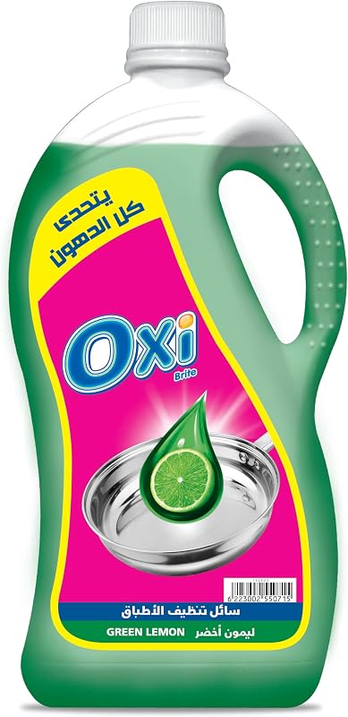 OXI Dishwashing Liquid Green Lemon 2.5KG