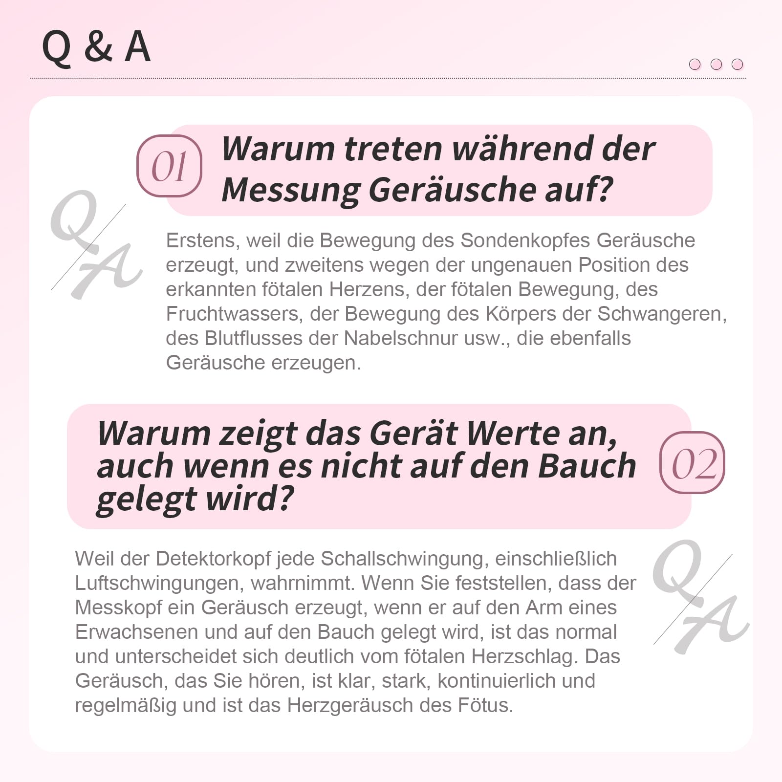 Hochempfindliche Sonde, mehrstufige Kompatibilität, kompakt und tragbar, langlebiger Akku, klare Audioqualität (Weiß)