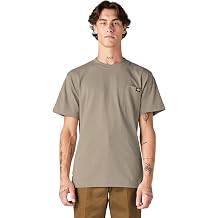 Dickies Mens Short Sleeve Heavyweight Heathered Pocket Tee