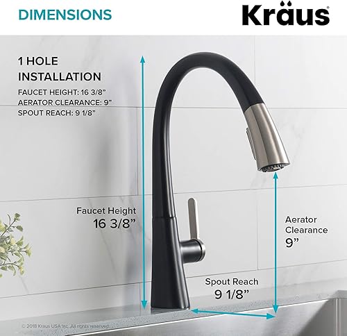 Miniatura 10 de Kraus - Grifo de cocina de doble función