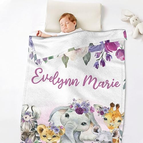 Miniatura 9 de Regalos personalizados para bebés, mantas de bebé personalizadas para niñas y niños, mantas de bebé personalizadas para niñas, mantas de bebé