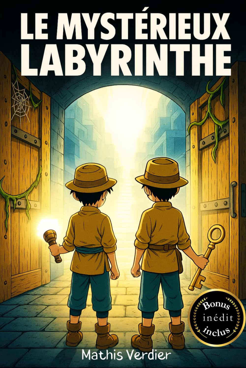Le Mystérieux Labyrinthe - Livre pour enfants à partir de 9 ans - Roman jeunesse à suspense - Fans d’aventures et d’énigmes