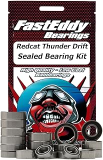 FastEddy Bearings Compatible with Redcat Thunder Drift Sealed Bearing Kit