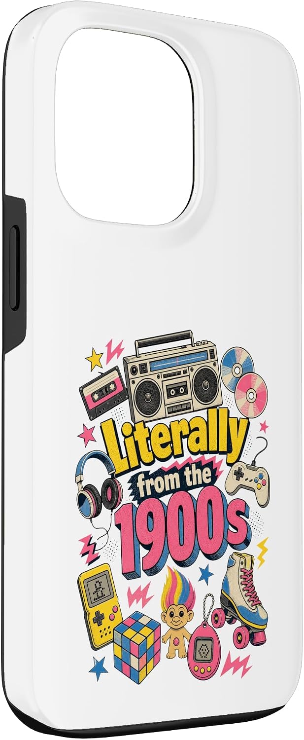 Literally from The 1900s Retro 90s Nostalgia Millennial Men Case for iPhone 13 Pro image 3