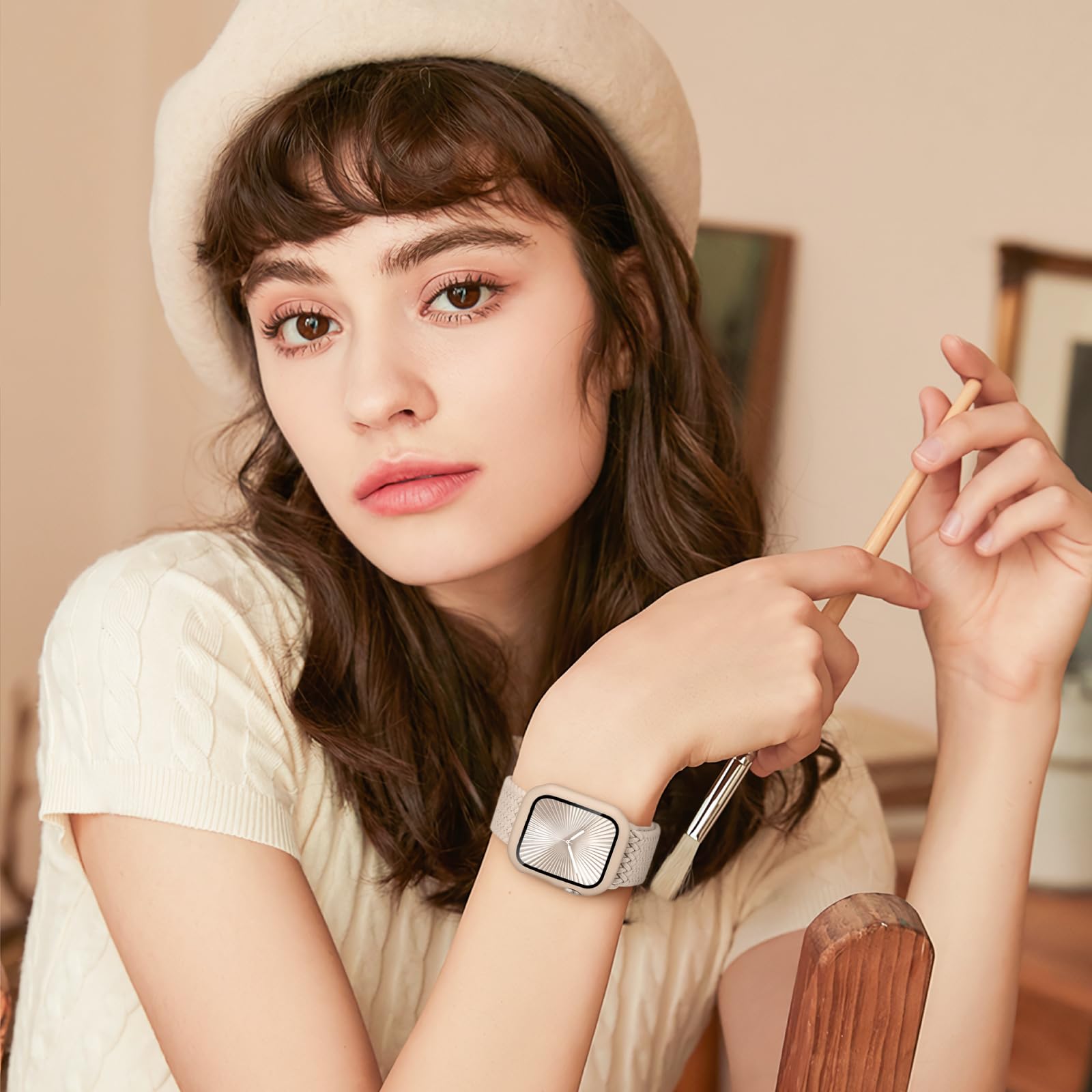 Amazon.co.jp: コンパチブル Apple Watch バンド ナイロン 編み込み 