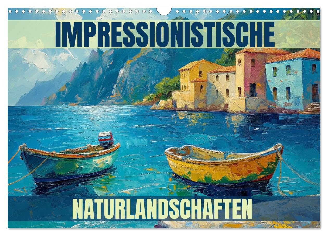 Impressionistic natural landscapes UK-Version (Wall Calendar 2026 DIN A3 Landscape), CALVENDO 12 Month Wall Calendar โ image 1