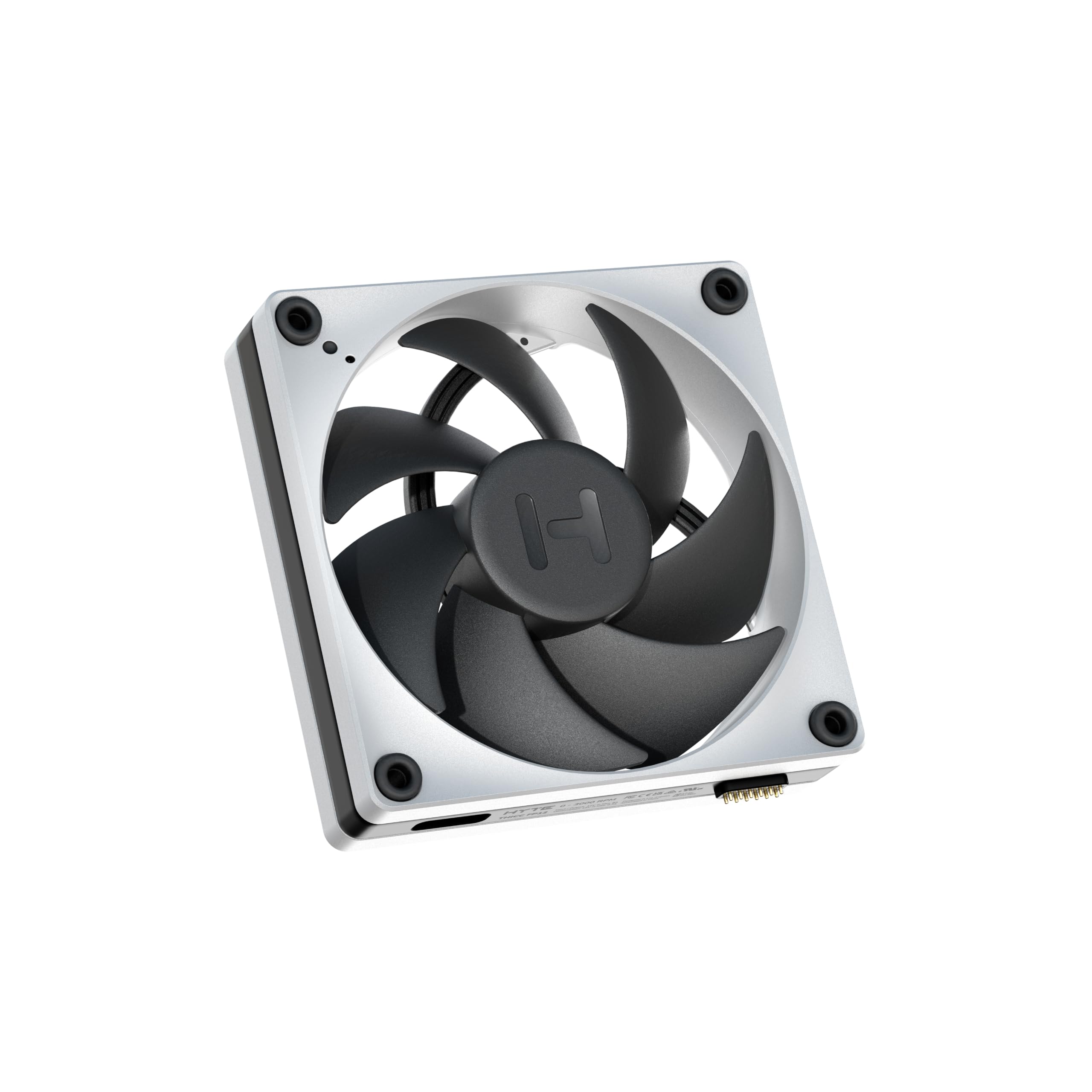 HYTE Thicc FP12-120mm x 32mm Performance Fans (3 Pack) - Wit/Zwart