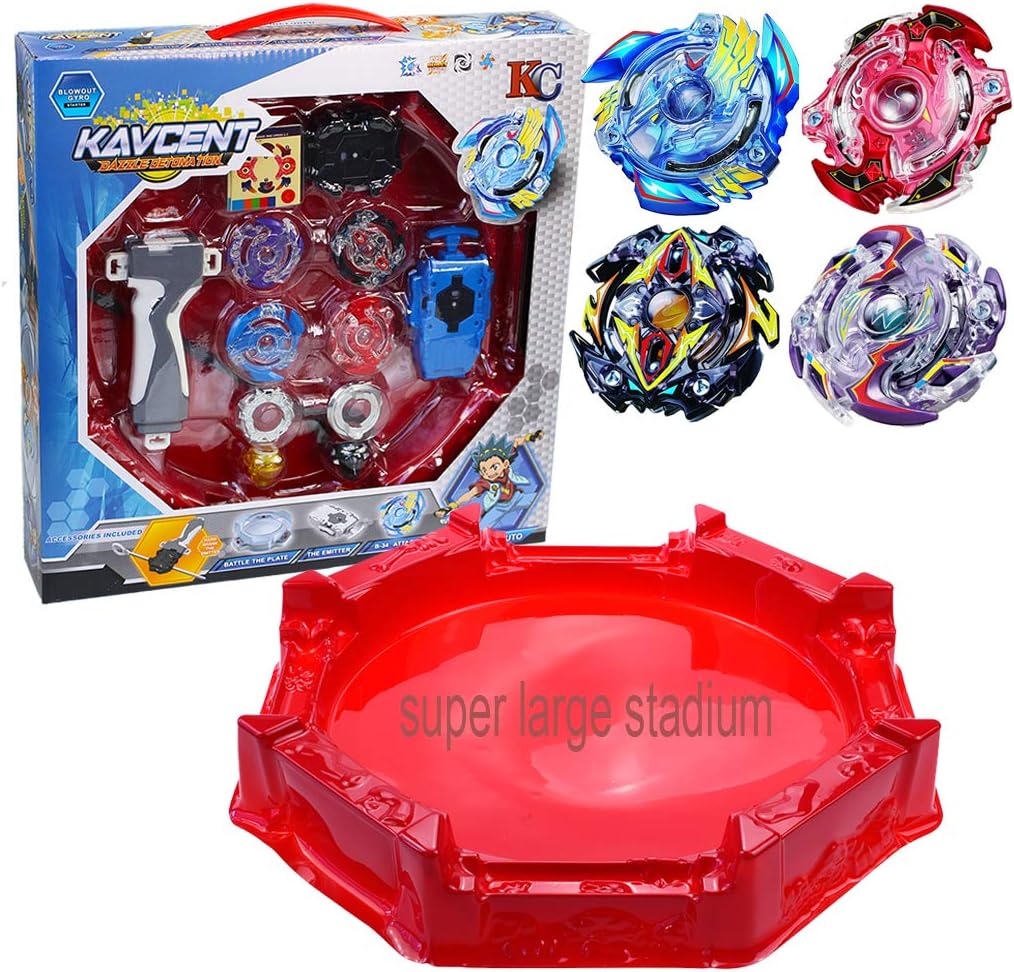 Battle Burst Turbo Evolution Star Storm Battle Set Big Stadium Arena Included with 4D Launcher Grip Set Toys for Prime Metal Fusion