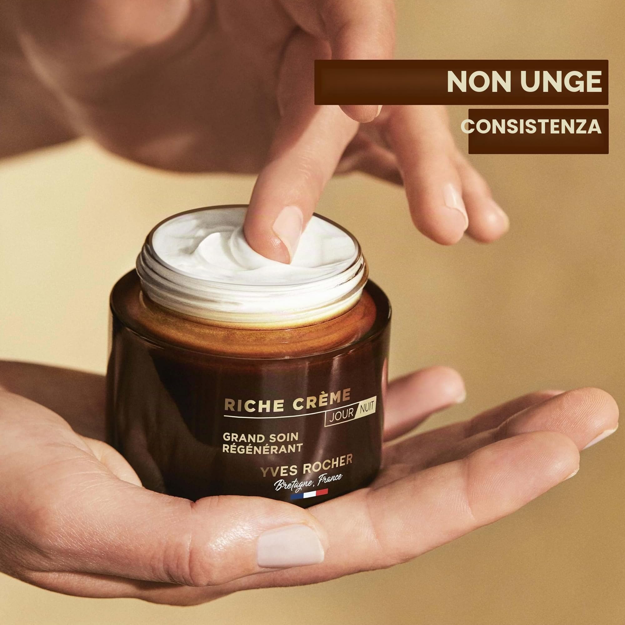 Yves Rocher, crema intensiva per la cura del viso, giorno e notte, confezione da 75 ml (etichetta in lingua italiana non garantita)Ricostruisce, rigenera, riempie le rughe.Composta da 30 oli preziosi.
