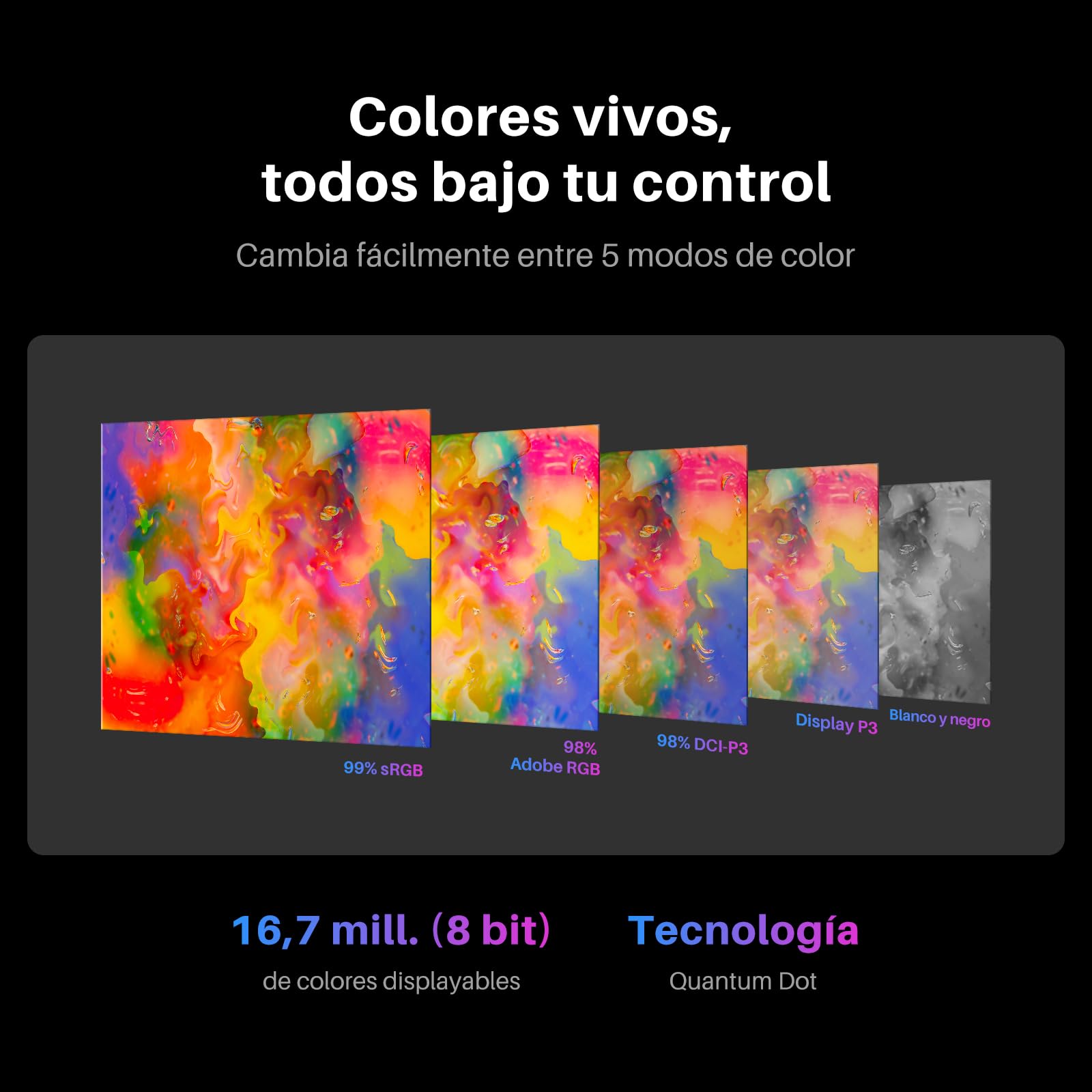 HUION KAMVAS Pro 27 (144Hz) 4K UHD Tableta Gráfica con Pantalla para Dibujo Digital, Lápiz PenTech 4.0 (16384 Niveles), Vidrio Canvas 3.0, △E<1, 98% Adobe RGB, Táctil + Control Remoto Keydial