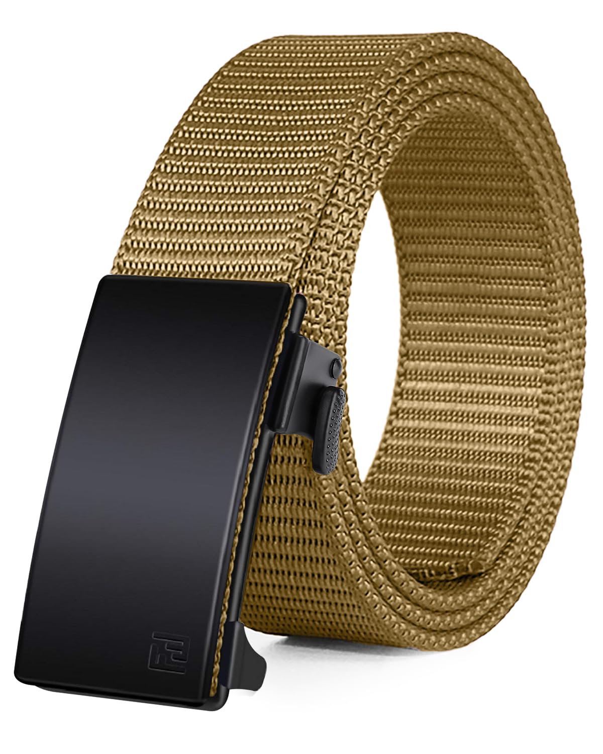 FAIRWIN Men's Ratchet Belt, 1.25" Nylon Belt for Golf &amp; Work