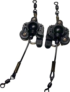 R&R Tackle R2 Outrigger Clips Set of 2 - The Worlds Most Advanced Outrigger, Kite, and Downrigger Fishing Clip