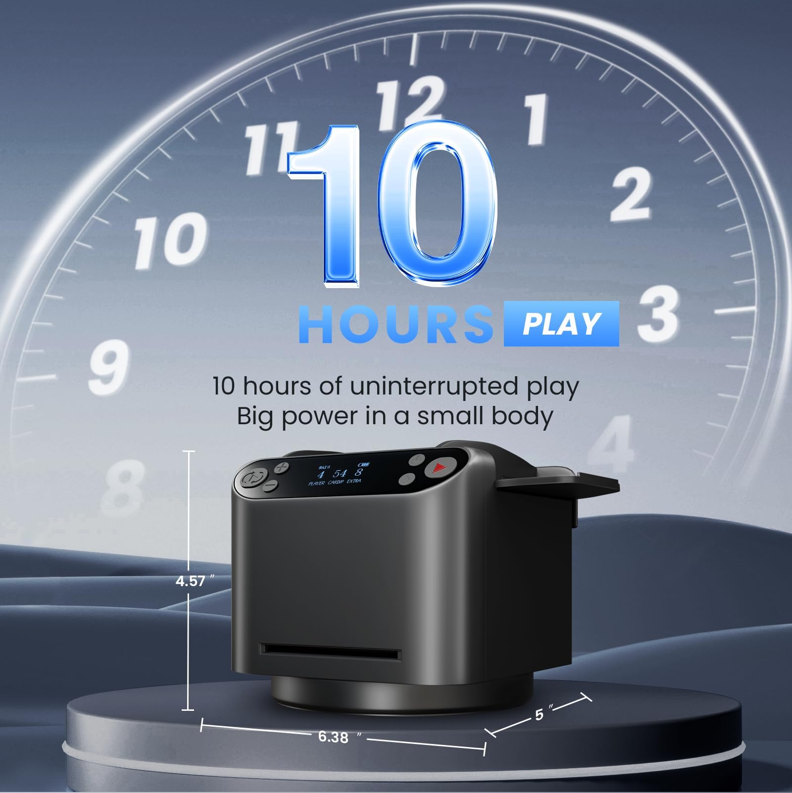 Shaker e distributore automatico di carte 2 in 1 con 4 telecomandi