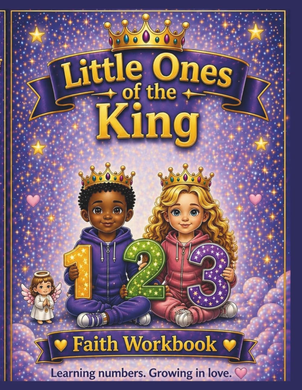 Little Ones of the King: 123 Faith Workbook for Toddlers | Learn Numbers, Counting, Tracing & Early Math (Ages 2–5)