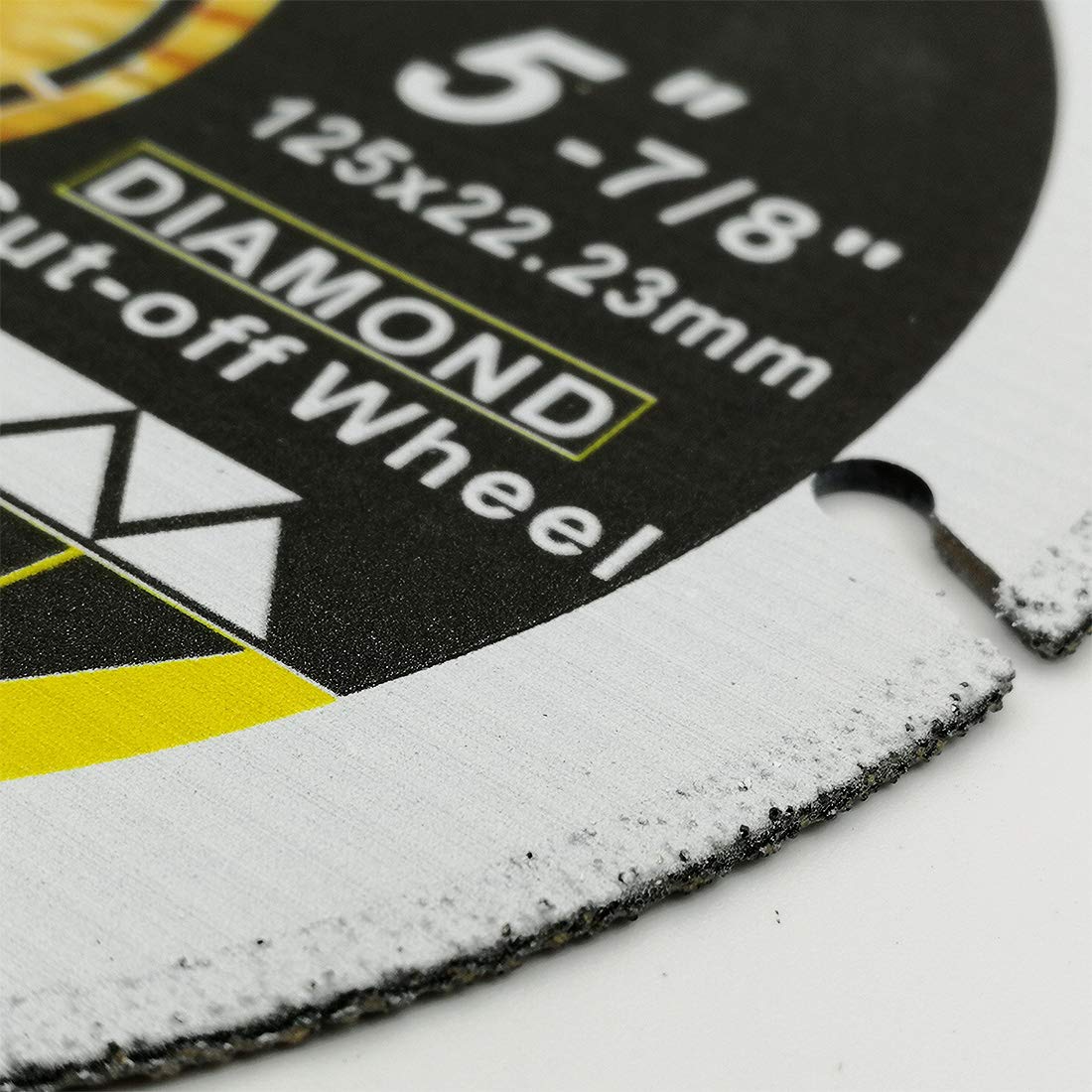 SHDIATOOL Disco da Taglio in Metallo Diamantato 5 Pezzi 125 mm per Tubo di acciaio Tondino per cemento armato Angolo di acciaio