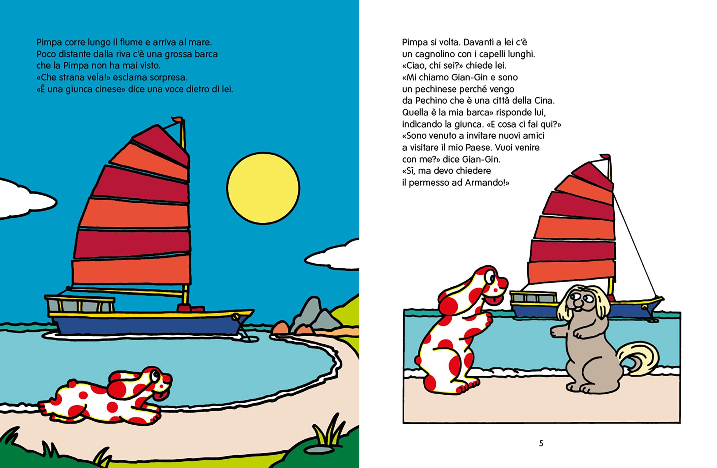 La Pimpa books: Pimpa vola in Cina (Albi illustrati)