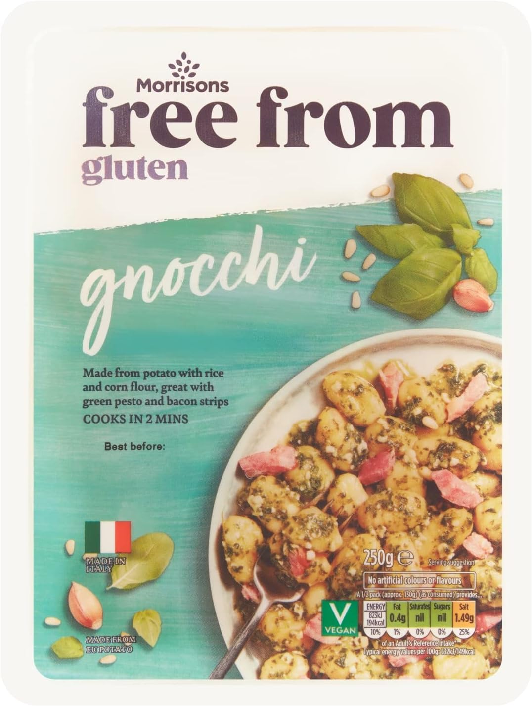 Morrisons Free from Potato Gnocchi 250g