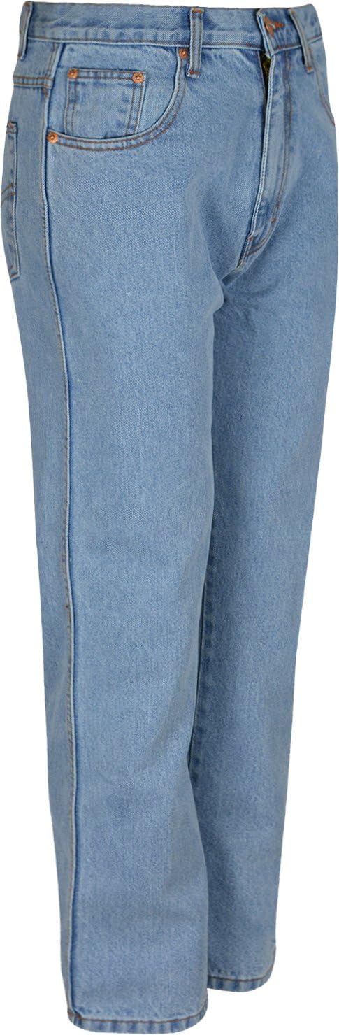 Harvies Fashion Mens Aztec Jeans Heavy Duty Work Trousers Inside Leg 27 & 29 Inches Big Sizes Waist 30 to 60