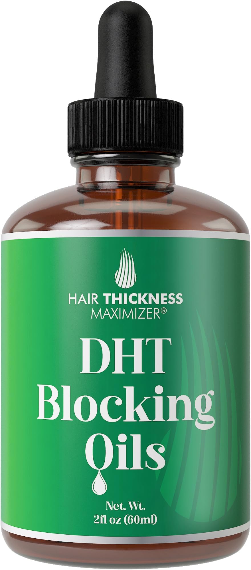 DHT Blocker for Women, Men – Strengthens & Hydrates Thinning, Dry Hair for a Healthier-Looking Scalp – Vegan & Unscented 2oz Serum