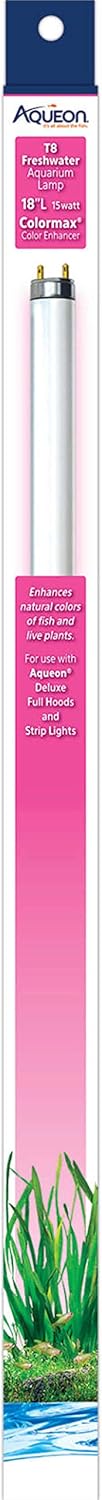 Aqueon 00455 Floramax T8 Fluorescent Lamp,15-Watt, 1.3 x 1.3 x 18-Inch