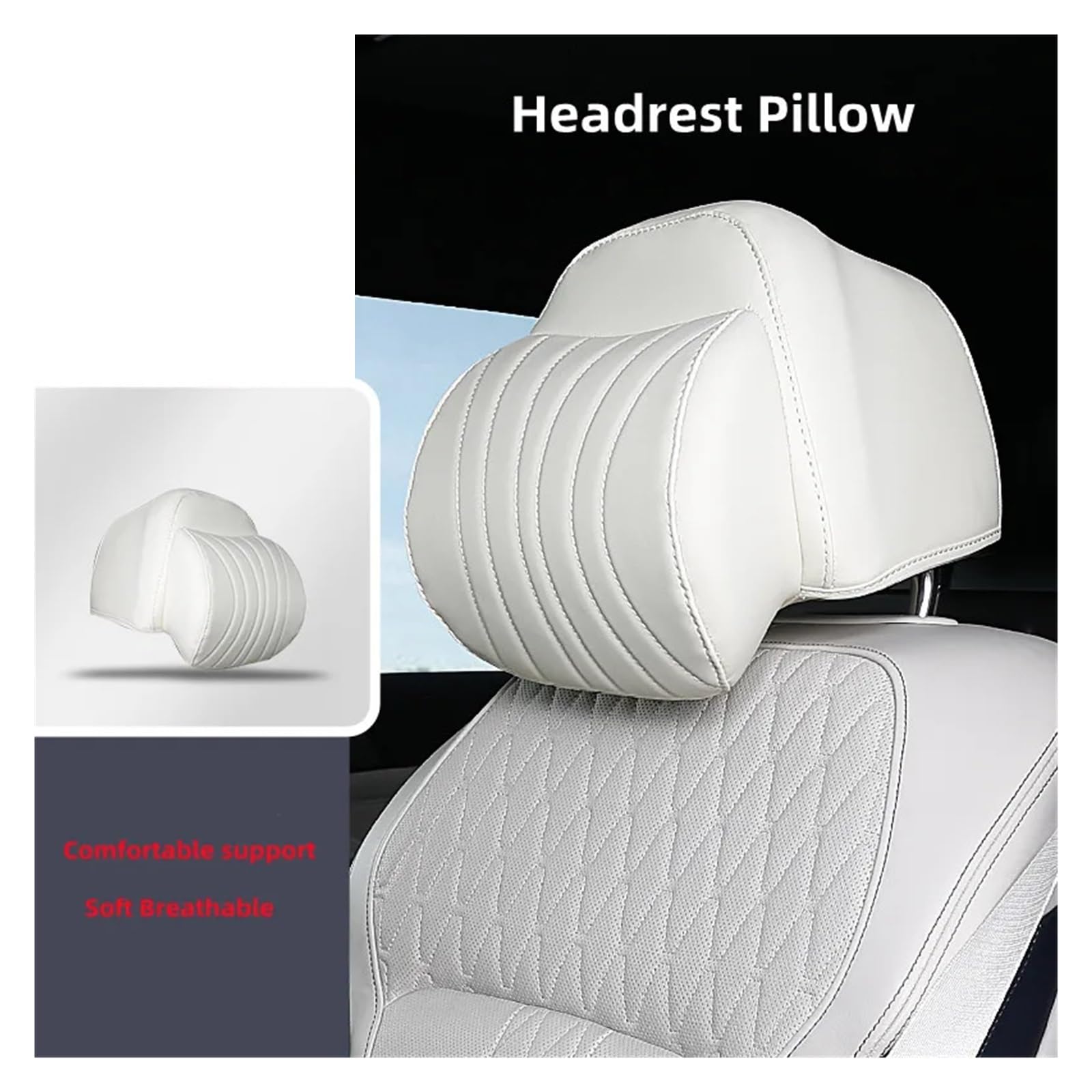 Amazon.com: Headrest Pillow Neck Cushion Compatible For BMW X5 G05 