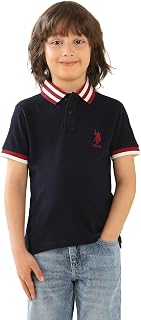 USPA Kids Boys Solid Regular fit Polo Shirt Price In India