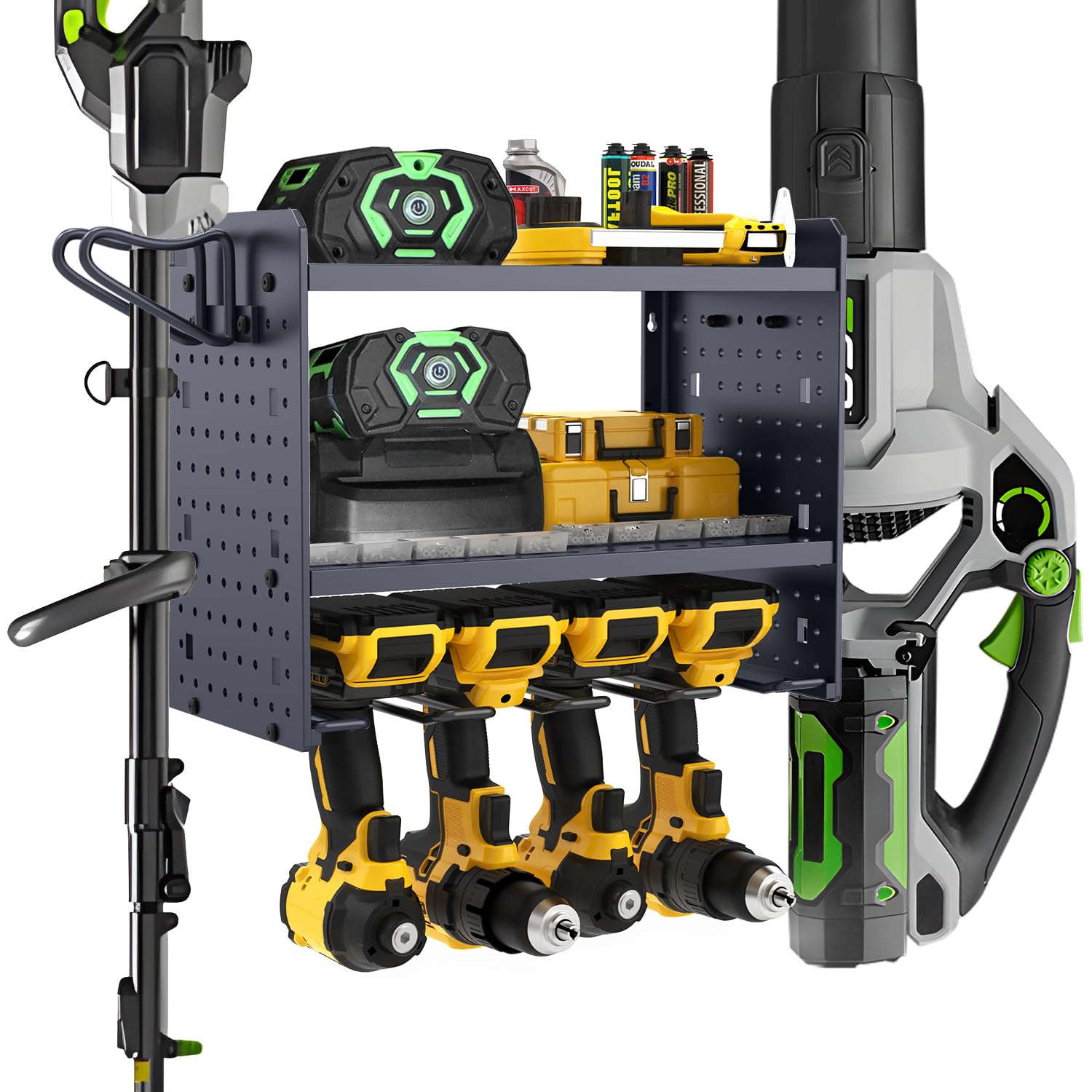 Amazon.com: KY-HUAEN Adjustable Wall Mount for EGO Compatible