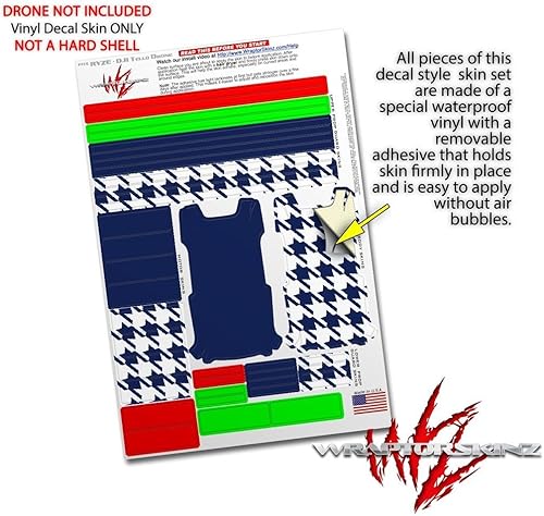 Miniatura 4 de Skin Wrap 2 Pack para DJI Ryze Tello Drone sólidos colección azul marino Drone No Incluidas