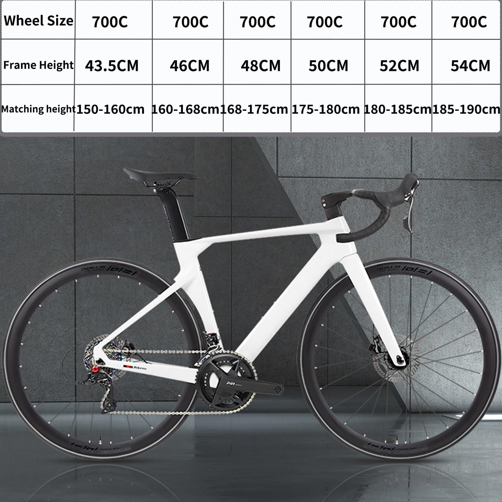 rennrad 160 cm 700C Carbon-Rennrad-Rahmenset, 43.5cm / 46cm / 48cm / 50cm / 52cm / 54CM / 56CM Brechender Wind Rennrahmen Steckachsenrahmen 12 × 100 Mm 12 × 142 Mm Scheibenbremsrahmen Interne Führung(Black,43.5cm) Sport & Freizeit Farbe:bright aqua matt New Looxs Gepäckträgertasche Varo caravan