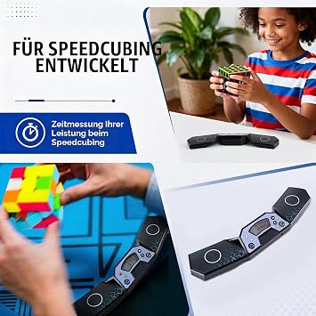 Speed Cube Timer Touch Control Timer Professional Digital Timer for Speed Cubing Competitions