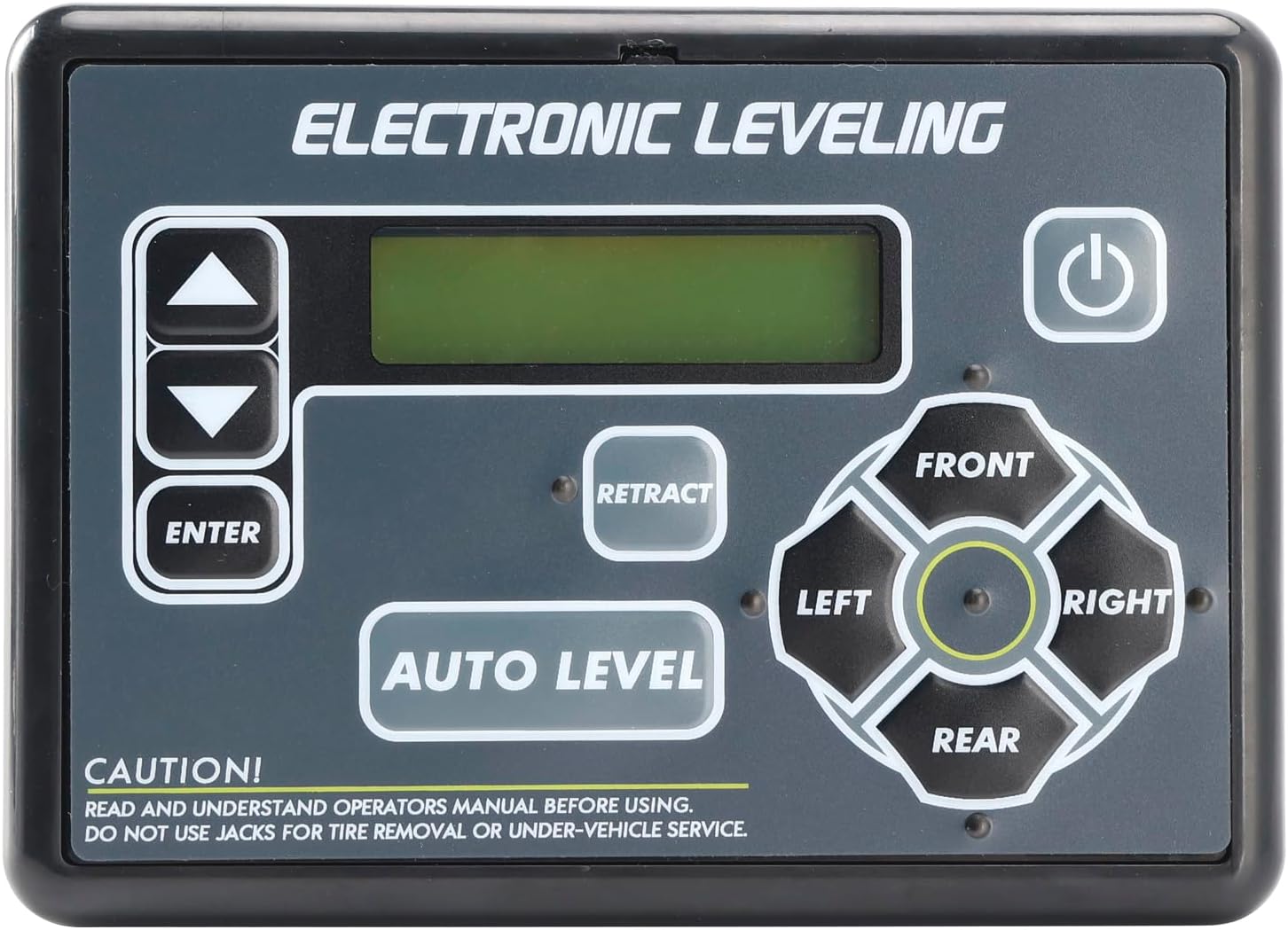 421484 Electronic Leveling Touchpad RV Ground Control Auto-Level Touchpad w/Button Fit for Lippert RV 5th Wheel and Travel Trailer
