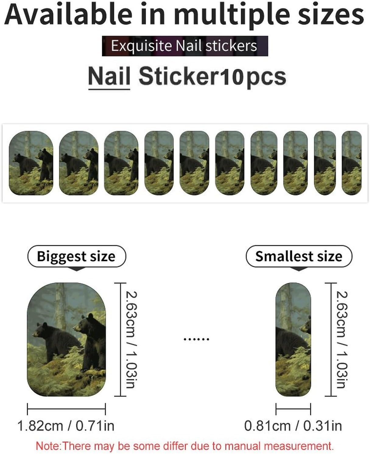 Nail Strips Bundle Full Wrap Long Lasting Nail Polish Strips Easy Application and Removal Salon Quality Self Adhesive Art Stickers for Women Gifts