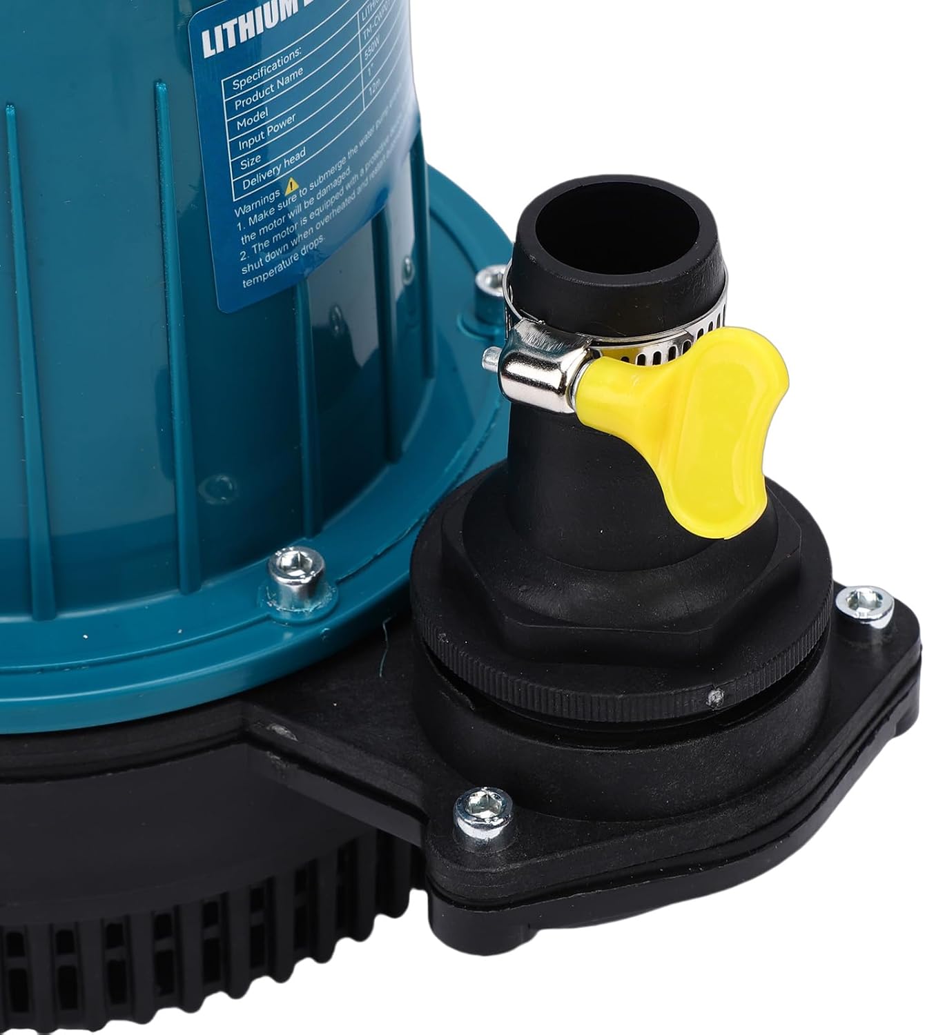 Sump Pumps, 550W Power, 11000L/H Rate, 12m Head with 3 Timer Settings for Pool, Hot Tub, Outdoor Projects