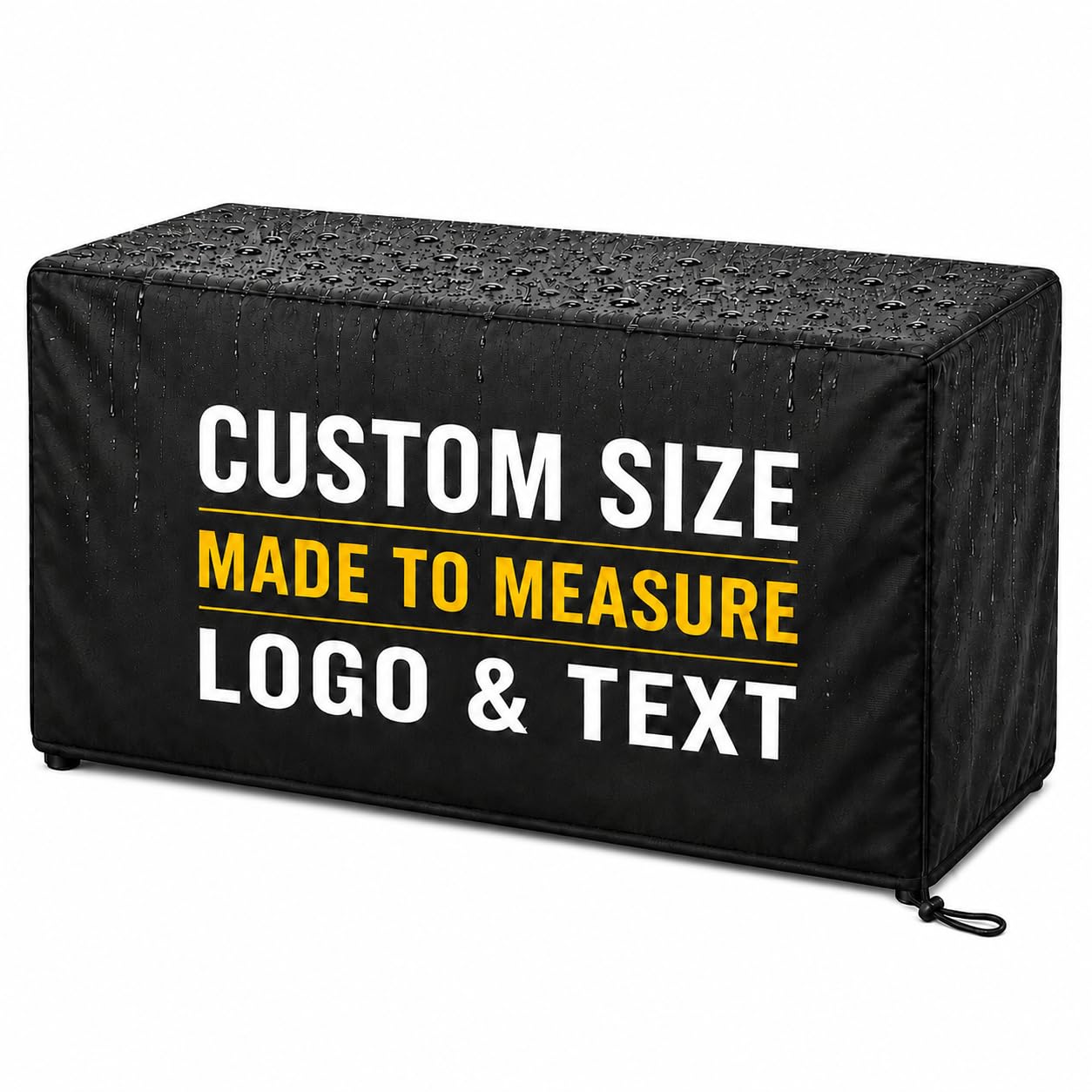 Custom Size Outdoor Furniture Covers Waterproof, Personalized Logo or Text